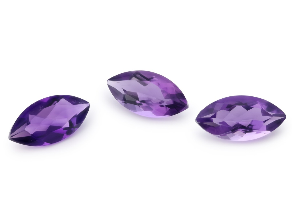[QAMB1407M] Amethyst 14x7mm Marquise Mid to Strong Colour 