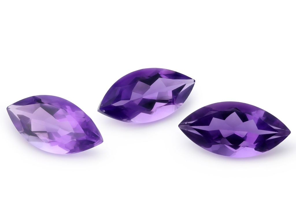 Amethyst 16x8mm Marquise Mid to Strong Colour 