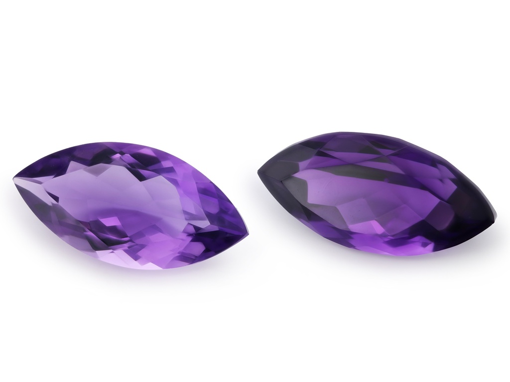 Amethyst 20x10mm Marquise Mid to Strong Colour 