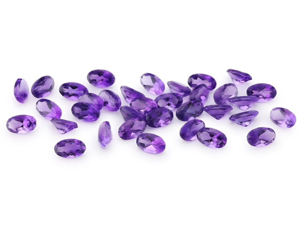 Amethyst 5x3mm Oval Mid to Strong Colour 