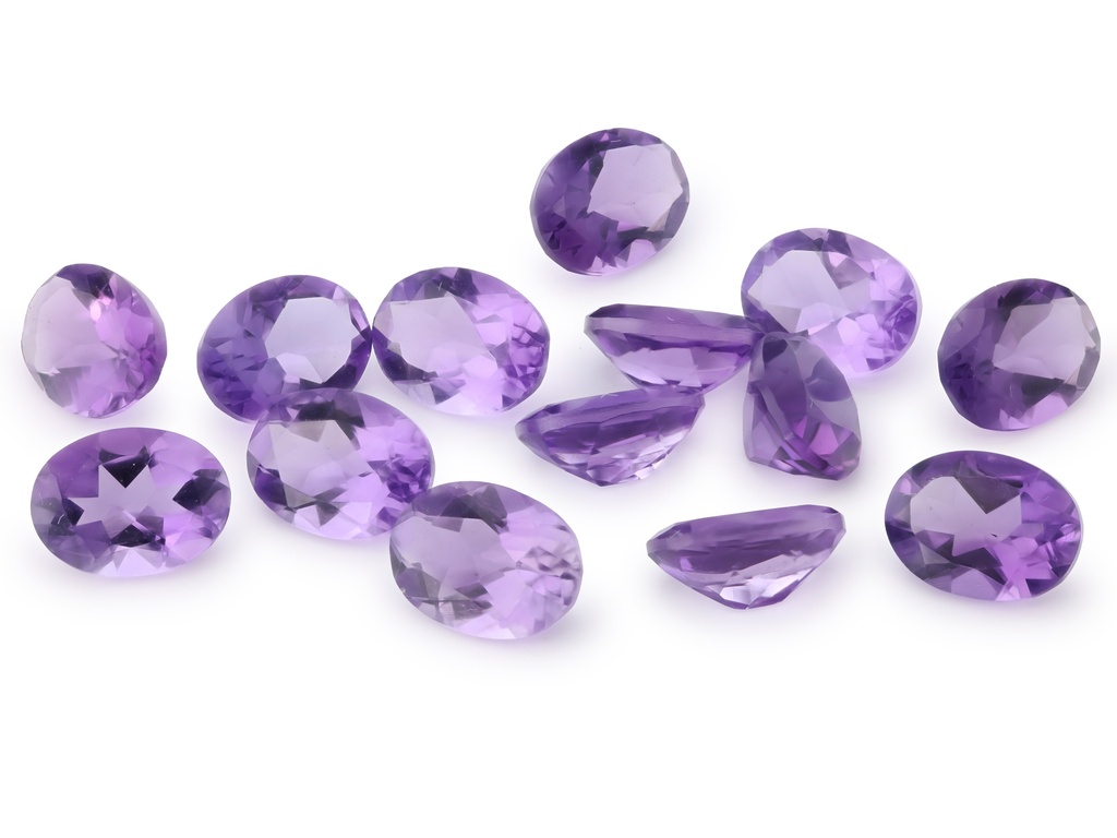 [QAVB0806M] Amethyst 8x6mm Oval Mid