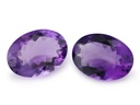Amethyst 18x13mm Oval Mid to Strong Colour 