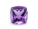 Amethyst 14mm Square Cushion Mid to Dark