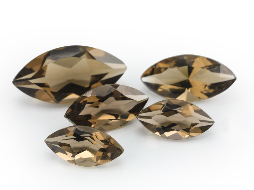 Smoky Quartz 9x4.5mm Marquise