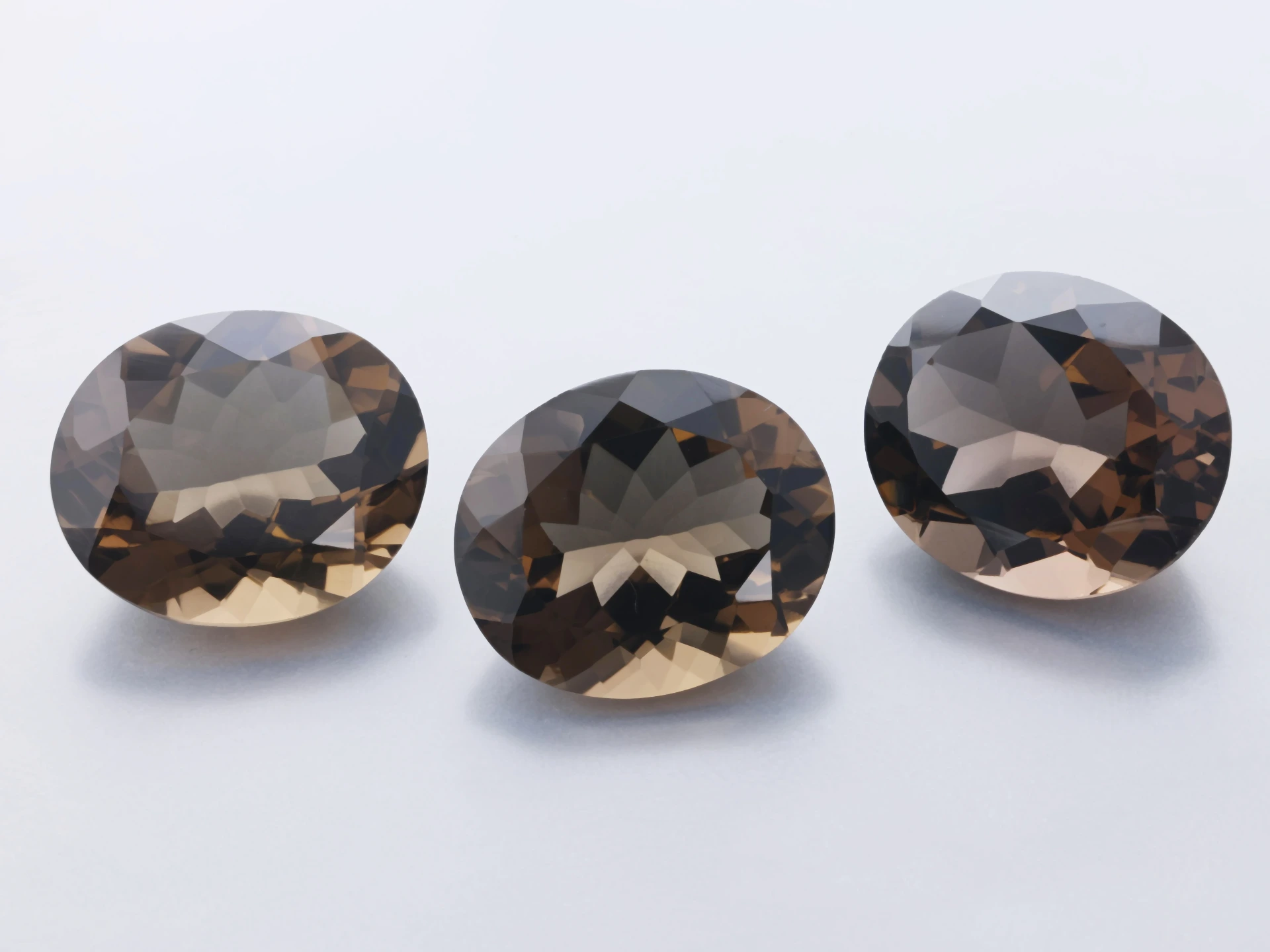 Smoky Quartz 14x12mm Oval 
