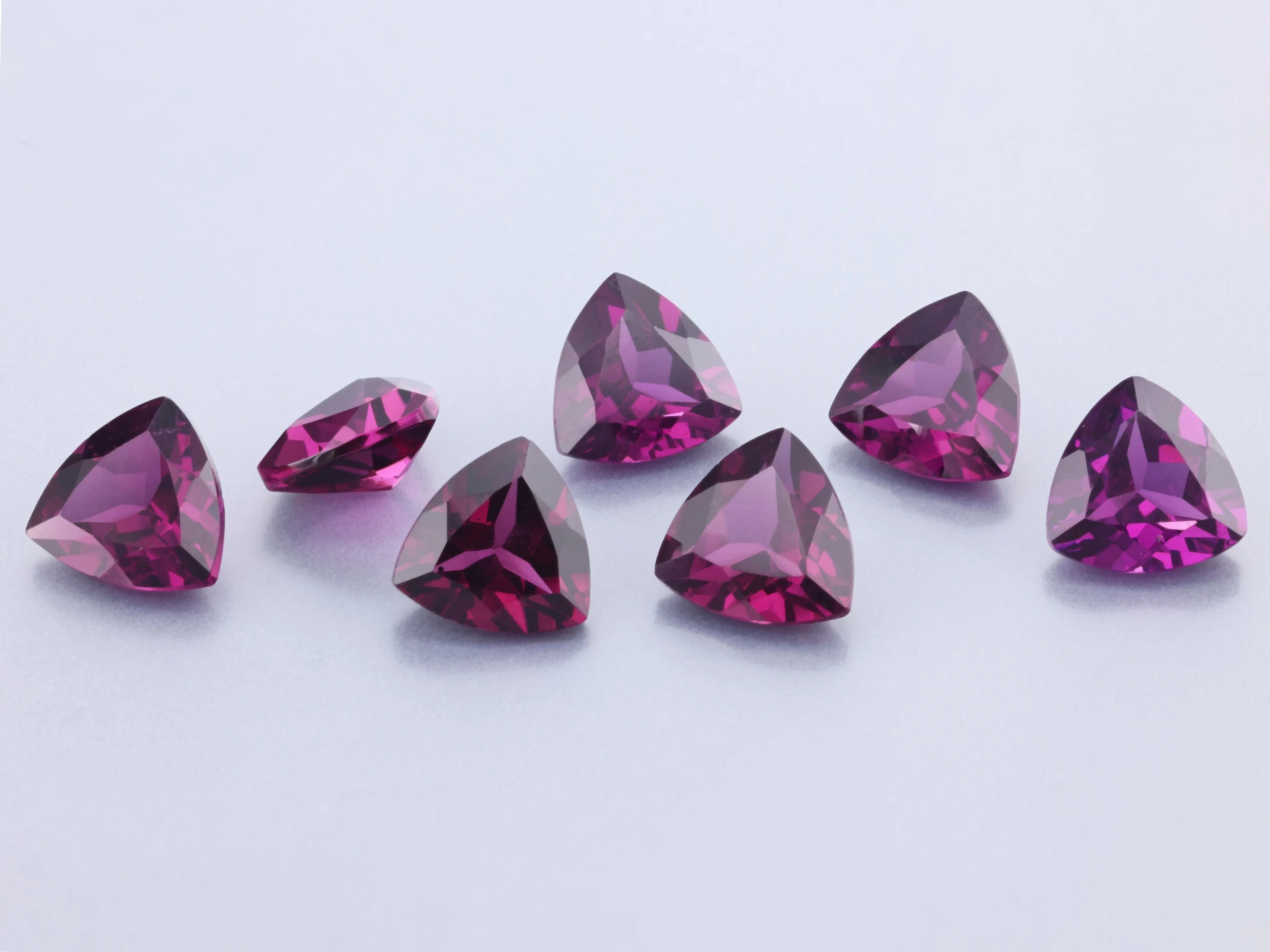 Rhodolite Garnet 6.00mm Trilliant