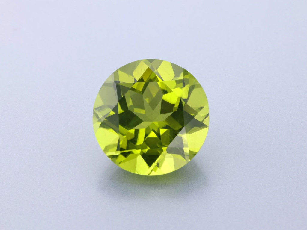 Peridot 11.1mm Round