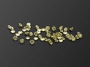 Cubic Zirconia 1.50mm Round Yellow
