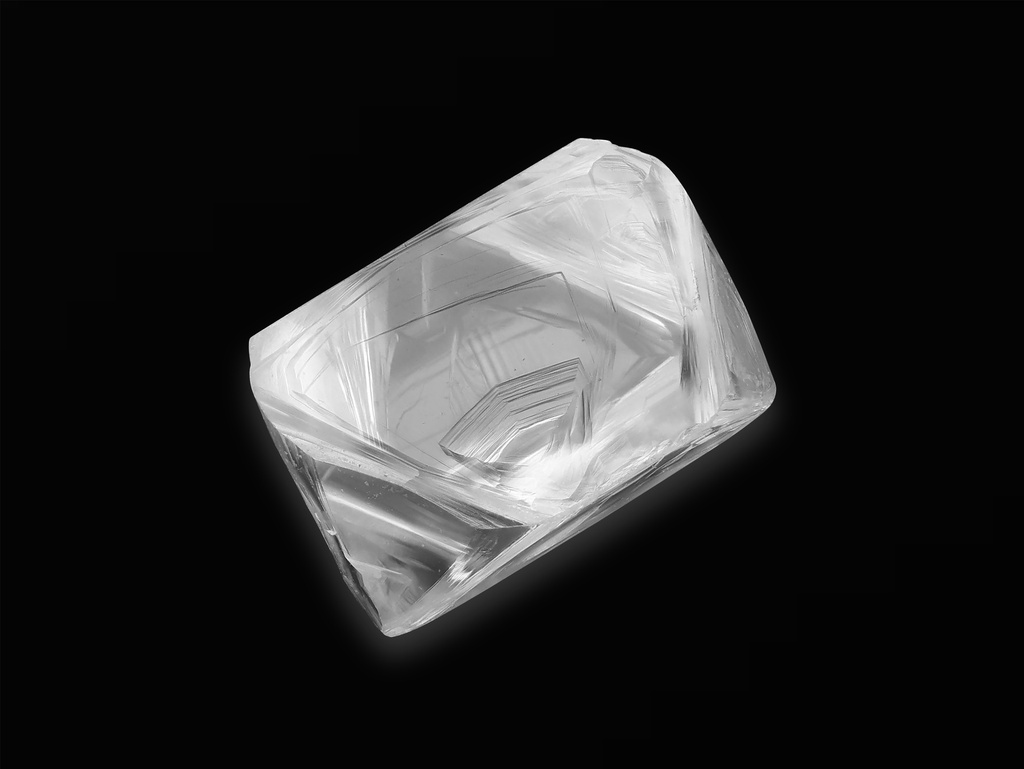 [DMFX0450X4] Diamond Octahedron Crystal 4.50mm +/-