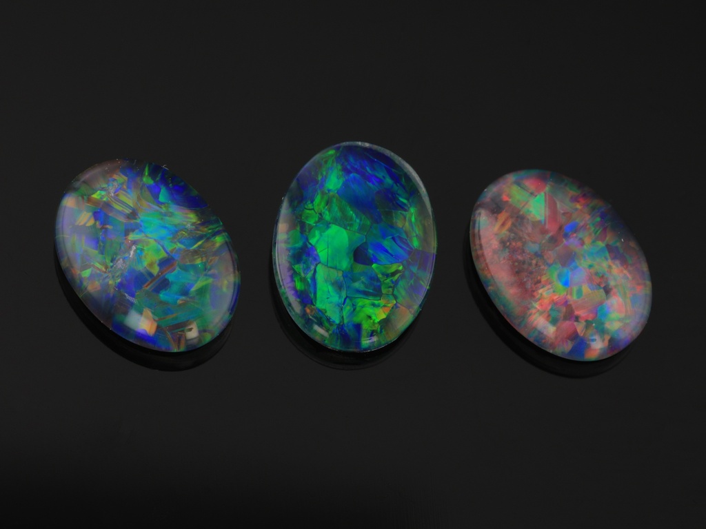 [NTVC0604] Opal Triplet 6x4mm Oval