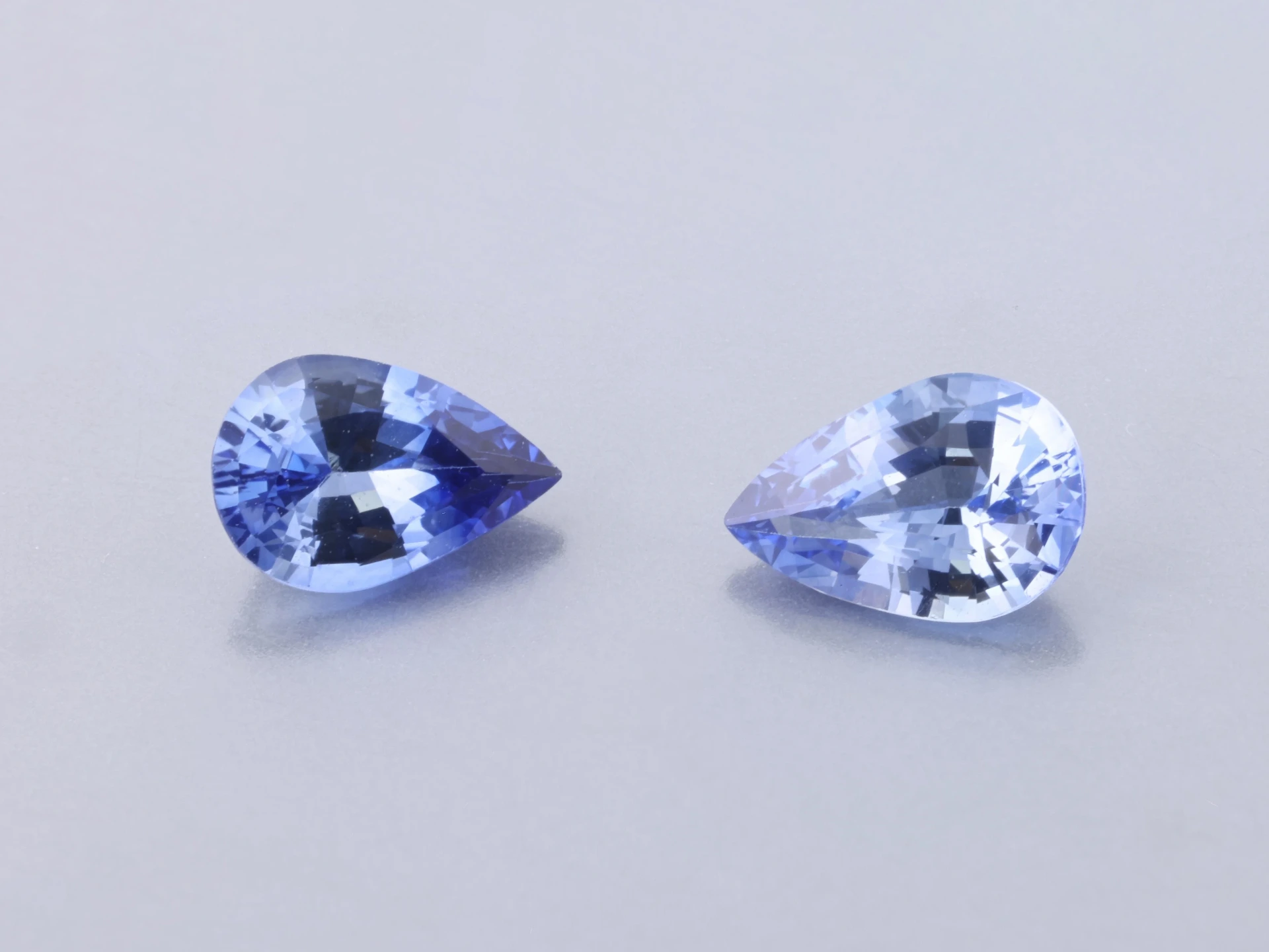 Ceylon Sapphire 6x4mm Pear Shape Light Blue