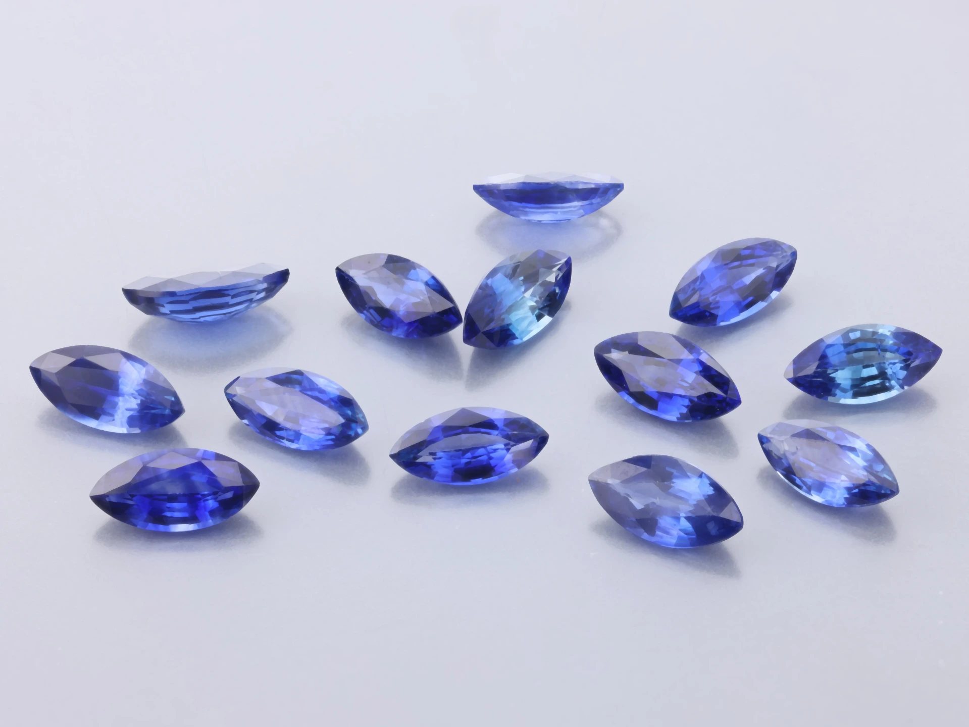 Ceylon Sapphire 6x3mm Marquise Dark Blue