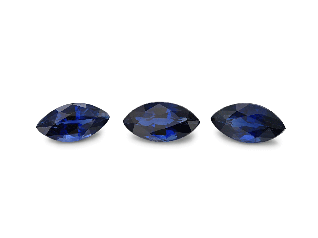 Australian Sapphire 6x3mm Marquise Blue
