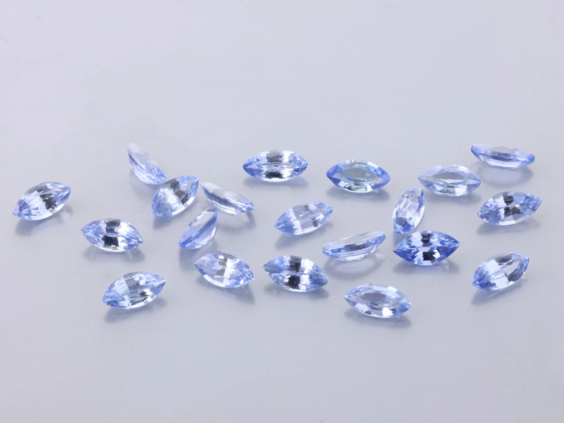 Ceylon Sapphire 4x2mm Marquise Light Blue