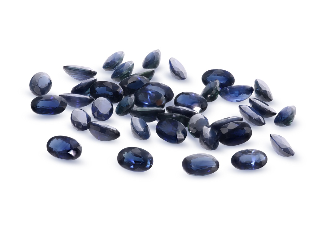 Australian Sapphire 5x3mm Oval Dark Blue