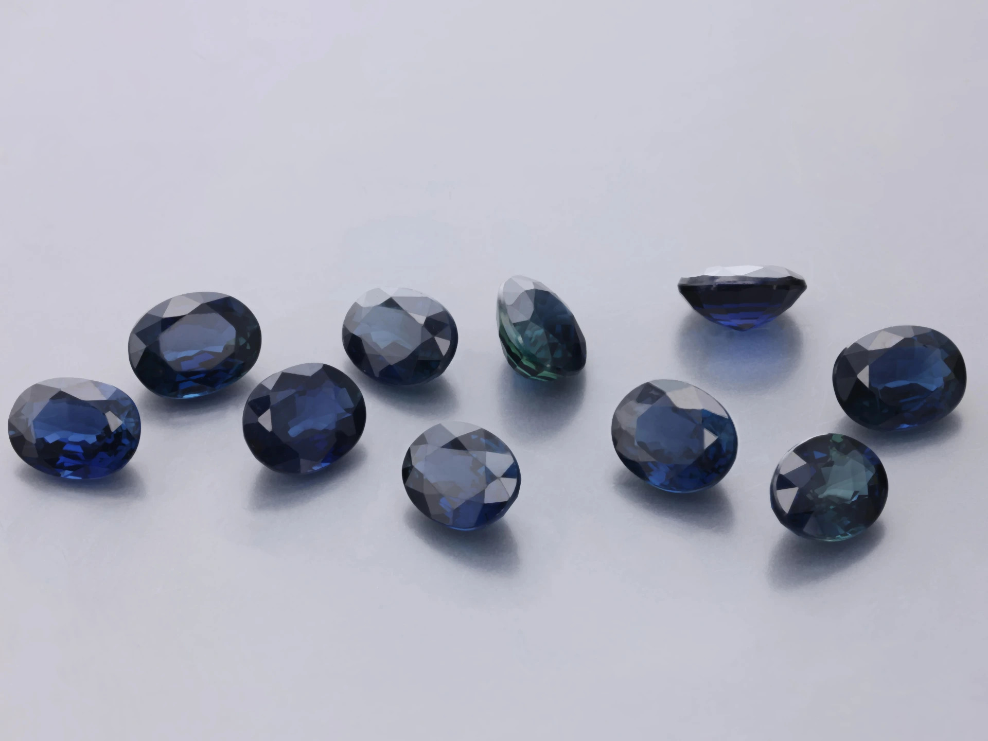 Australian Sapphire 5x4mm Oval Dark Blue