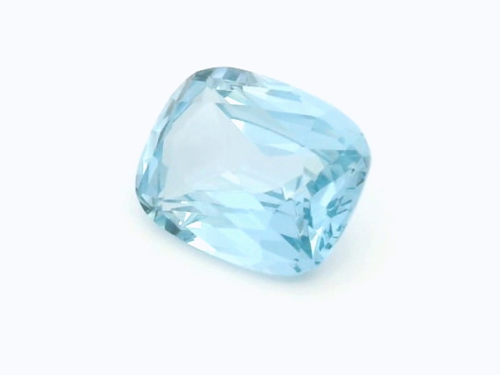 [MBAB1008M] Synthetic/Lab Grown Spinel 10x8mm Cushion Medium Blue
