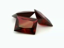 Synthetic/Lab Grown Ruby 10x8mm Baguette Radiant Cut Dark Red