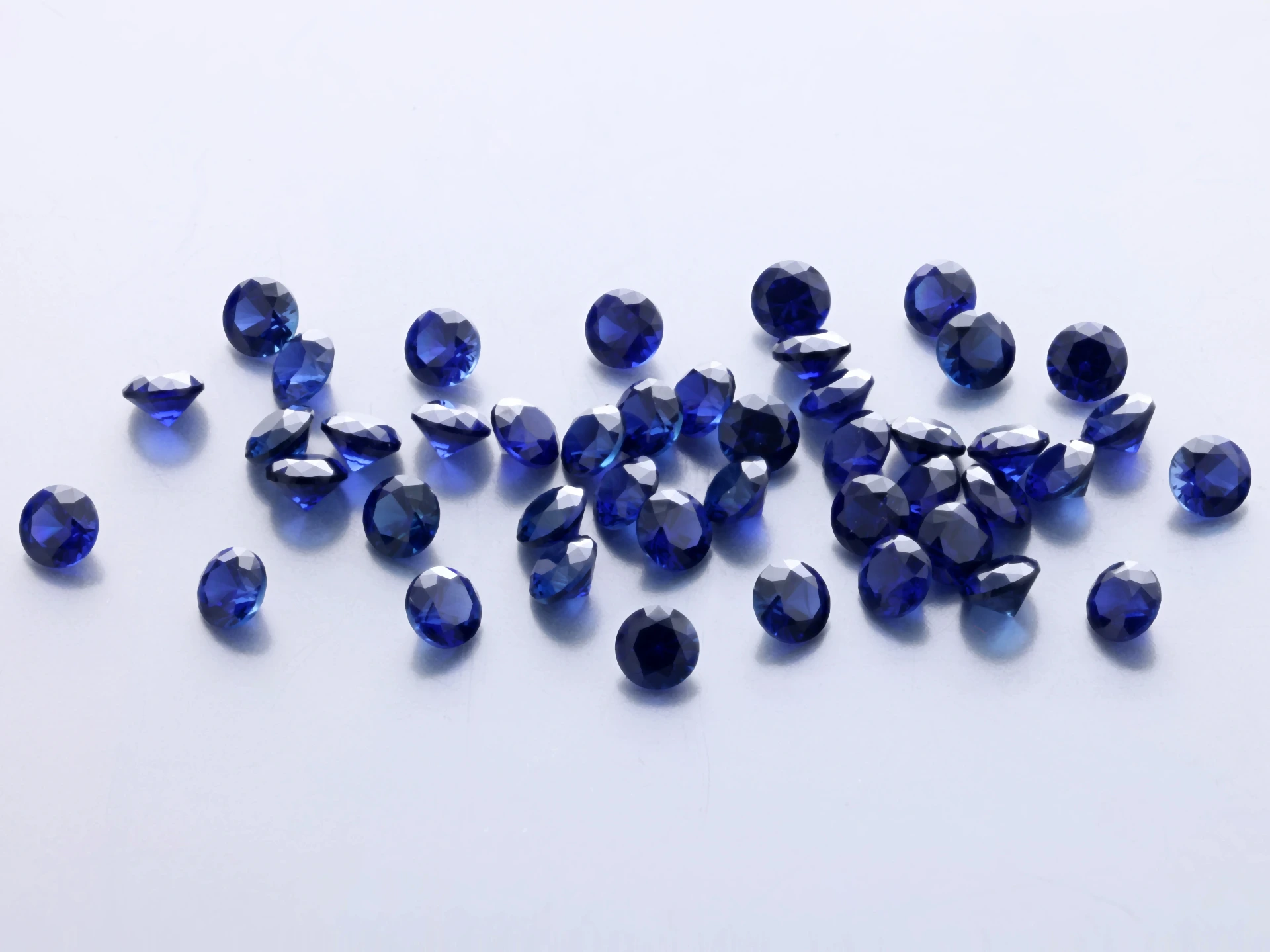 [YDRB0200] Synthetic/Lab Grown Sapphire 2.00mm Round Blue