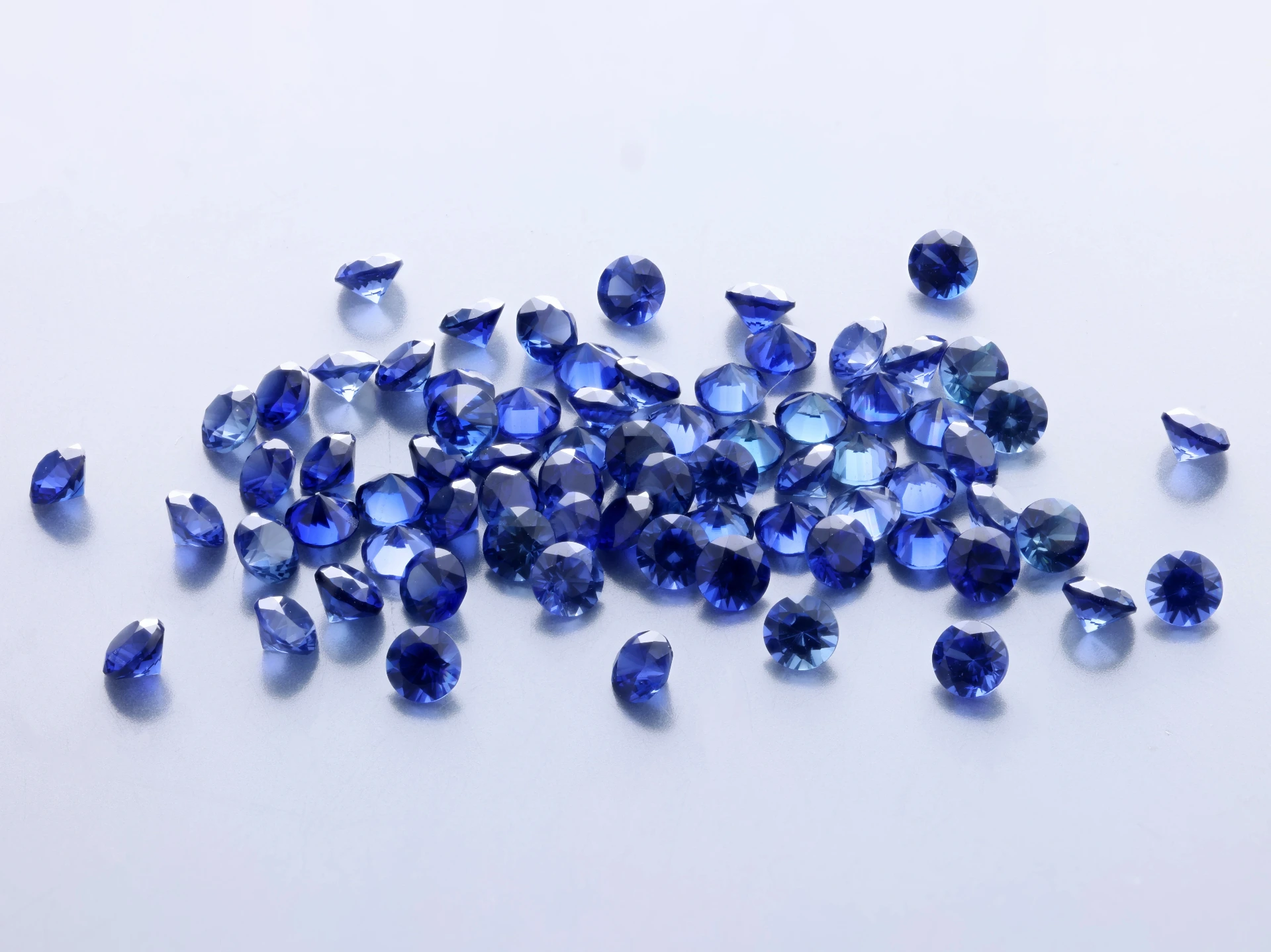 [YDRB0225S] Synthetic/Lab Grown Sapphire 2.25mm Round Blue