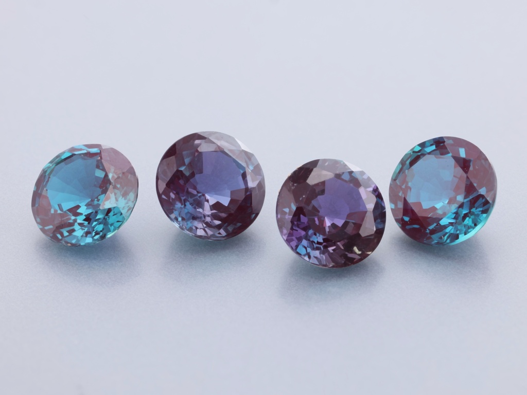 [AXCR-05] Synthetic Alexandrite Chrysoberyl 5.00mm Round