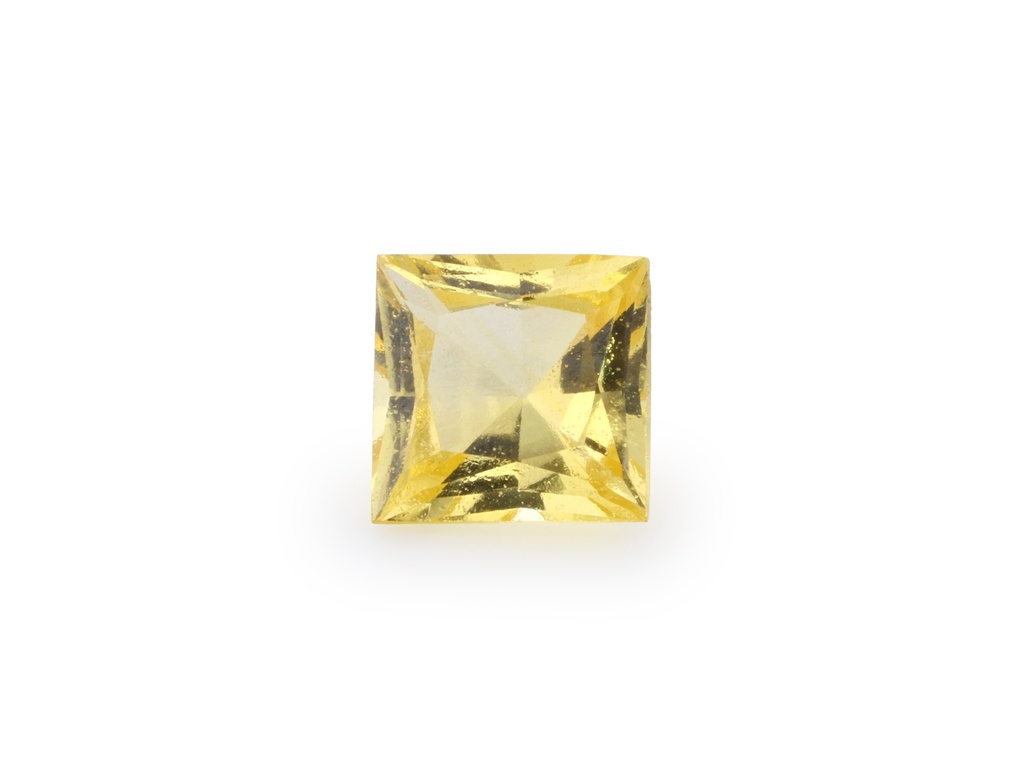 Yellow Sapphire 3.00mm Princess Cut Mid