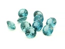 Synthetic/Lab Grown Spinel 6.50mm Round Blue