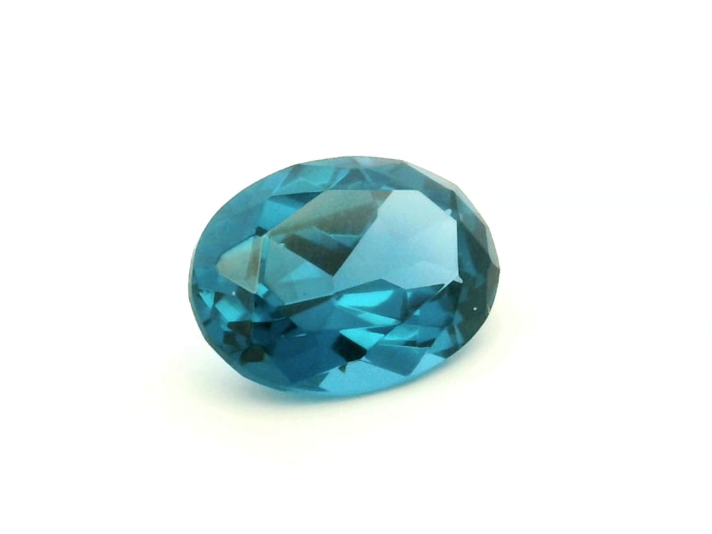 Synthetic/Lab Grown Spinel 14x10mm Oval Blue