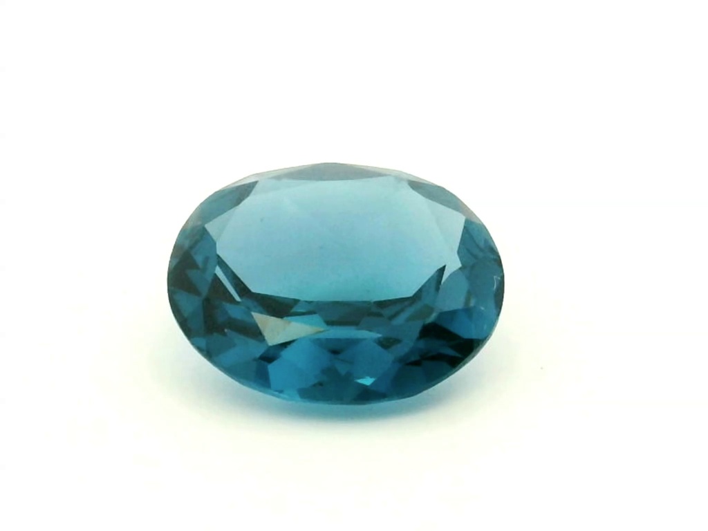 Synthetic/Lab Grown Spinel 14x12mm Oval Blue