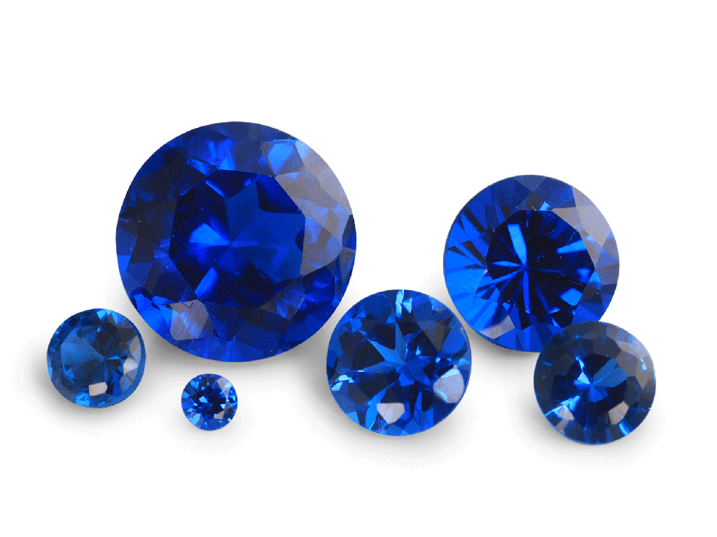Synthetic/Lab Grown Spinel 3.75mm Round Cobalt Blue