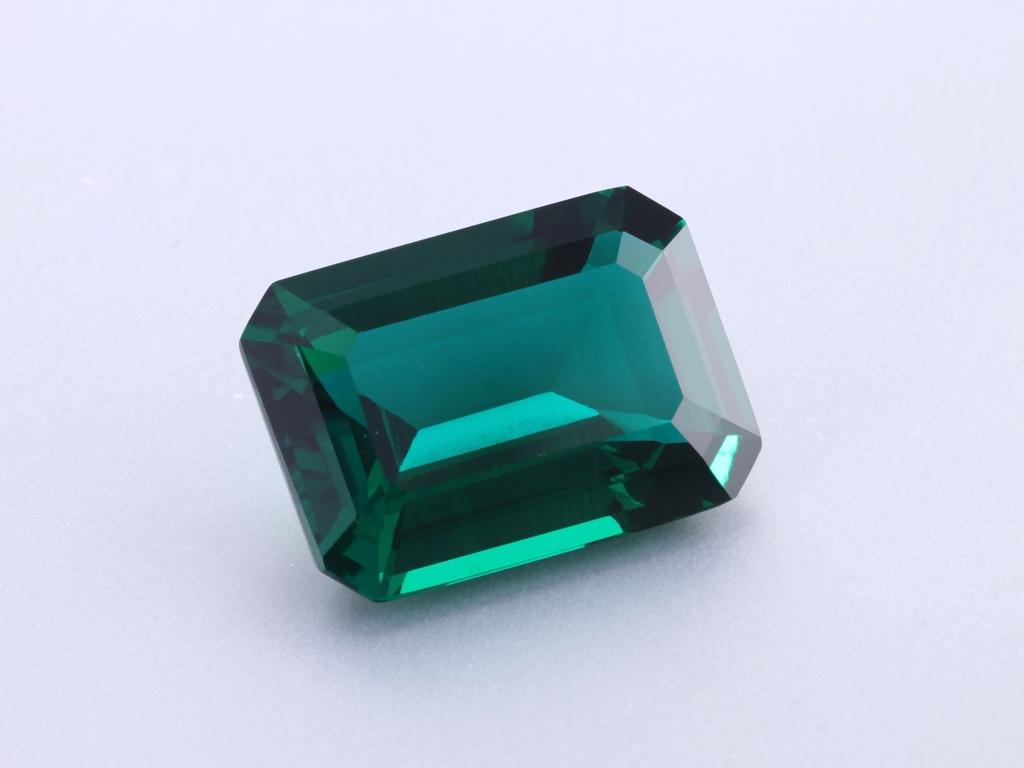 [BHOS1410] Hydrothermal/Lab Grown Emerald 14x10mm Emerald Cut