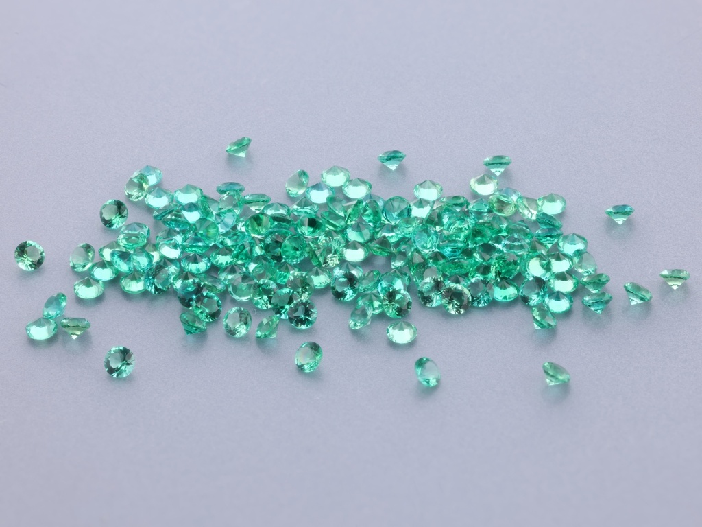[BHRB0150] Hydrothermal/Lab Grown Emerald 1.50mm Round