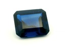 Synthetic/Lab Grown Spinel 14x12mm Emerald Cut Cobalt Blue