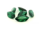 Synthetic Composite 10x5mm Marquise Green Shallow