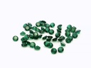 Synthetic Composite 1.25mm Round Green Shallow