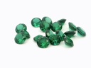 Synthetic Composite 5.00mm Round Green Shallow