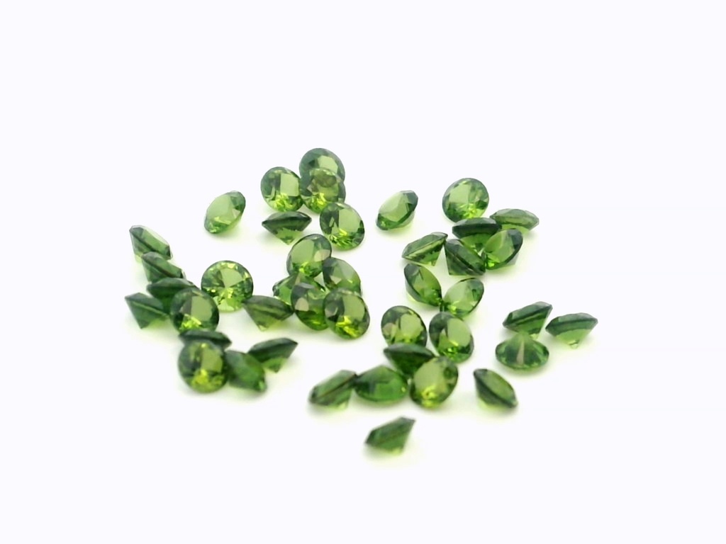 [SSPDR-015] Synthetic Soude Spinel 1.50mm Round Light Green