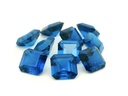 Synthetic/Lab Grown Spinel 7.00mm Square Emerald Cut Cobalt Blue
