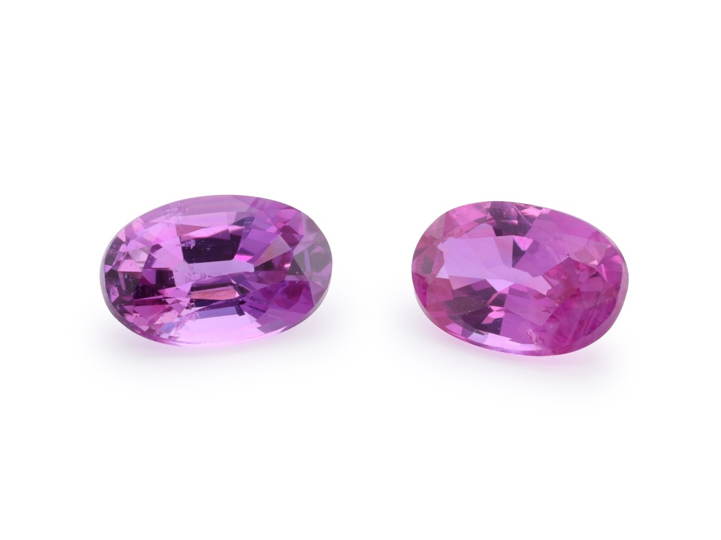 Pink Sapphire 5.5x3.5mm Oval Dark