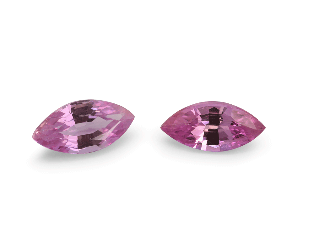 [SPMB0603A] Pink Sapphire 6x3mm Marquise Cut Mid