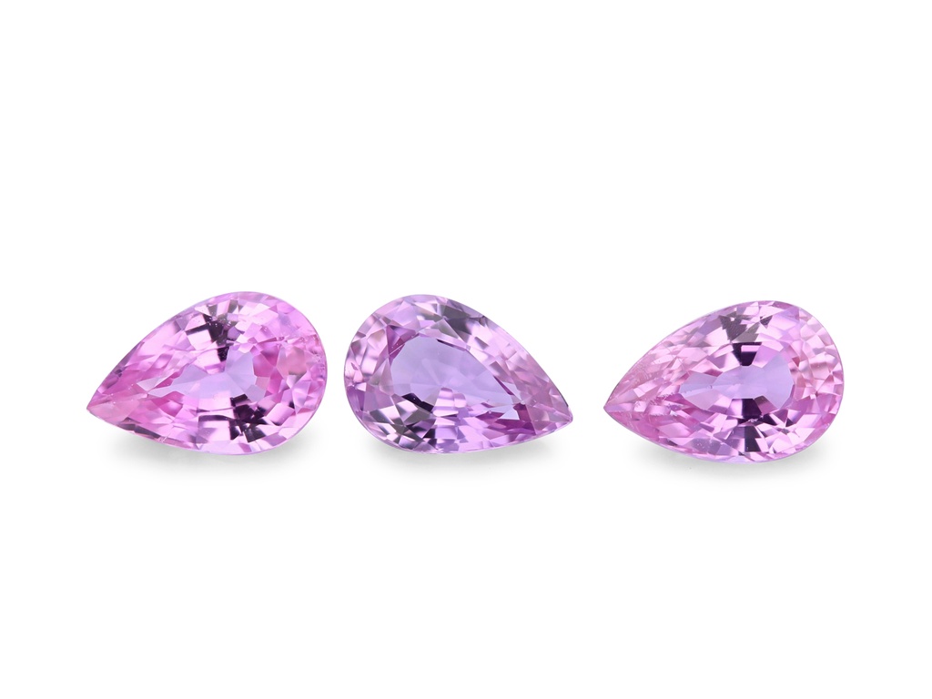 [SPPB0604A] Pink Sapphire 6x4mm Pear Shape Mid