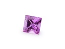 Pink Sapphire 3.50mm Princess Cut Dark