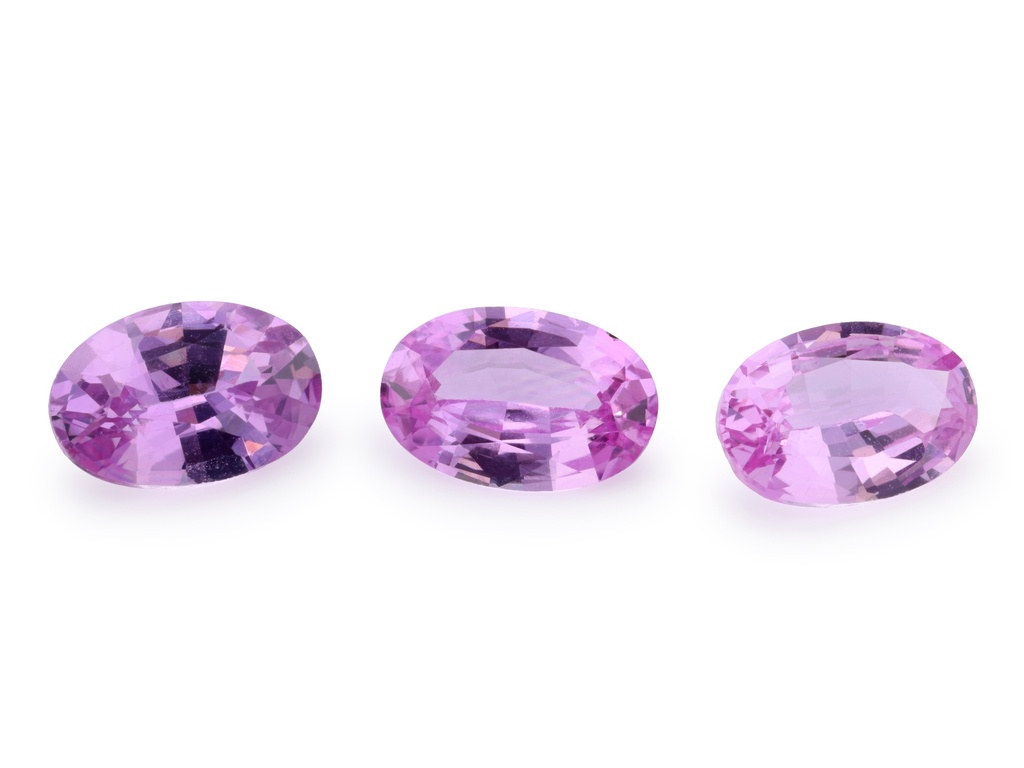Pink Sapphire 6x4mm Oval Mid