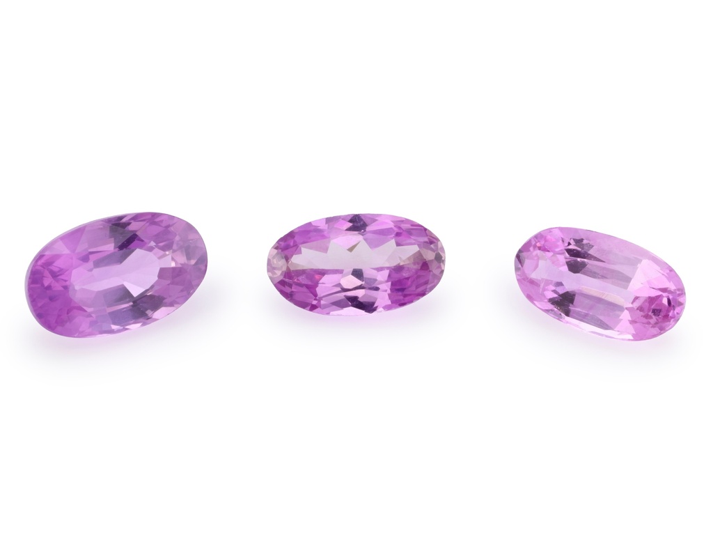 Pink Sapphire 5x3mm +/- Oval Mid
