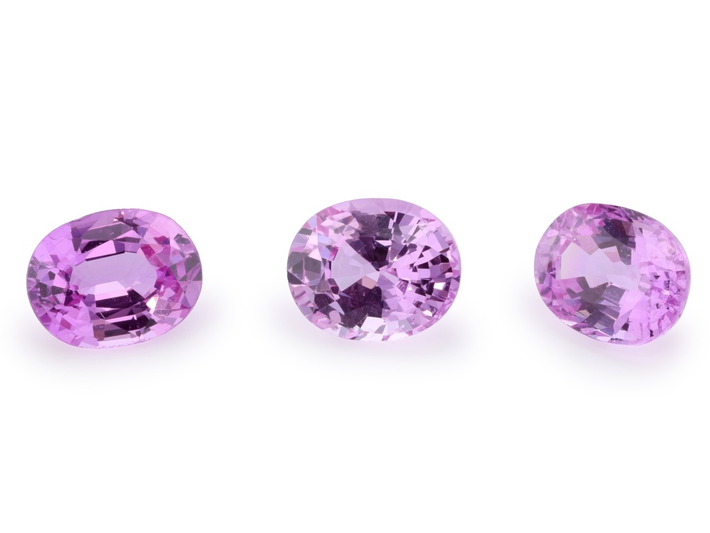 Pink Sapphire 5x4mm Oval Mid