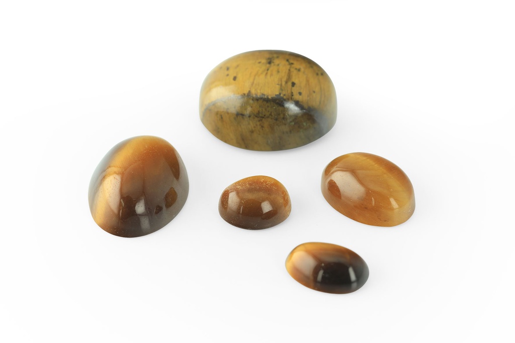 [OTVC1410] Tiger Eye 14x10mm Oval Cabochon 