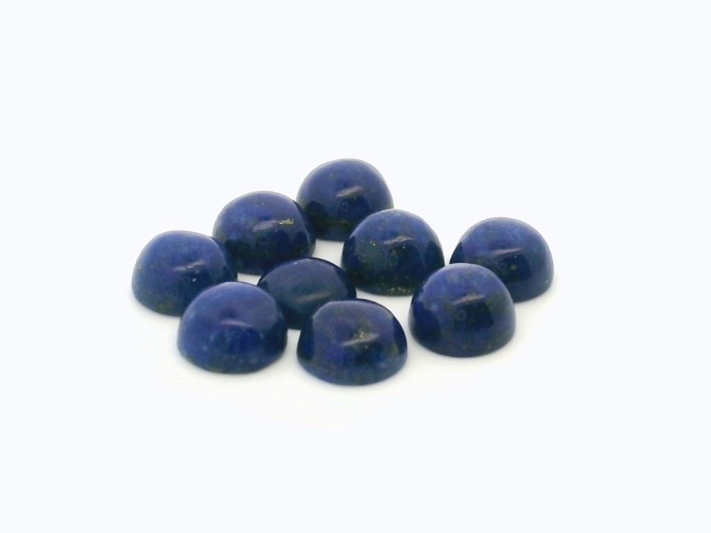[OZRC0600] Lapis Lazuli 6.00mm Round Cabochon