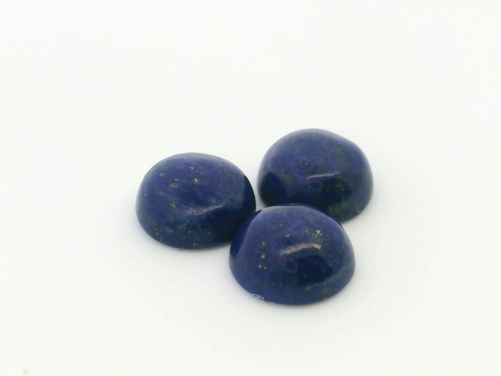 [OZRC0800] Lapis Lazuli 8.00mm Round Cabochon