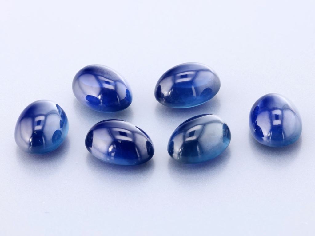 Blue Sapphire 7x5mm Oval Cabochon