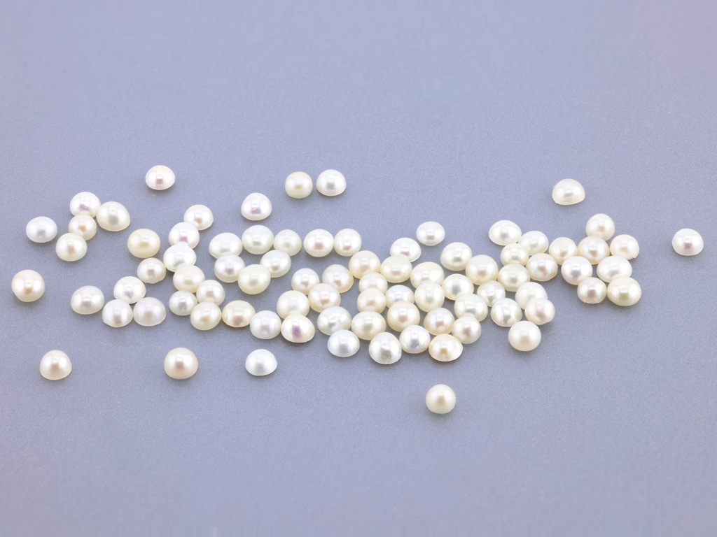 [JSRC0200] Freshwater Half Seed Pearls 2.00-2.25mm White